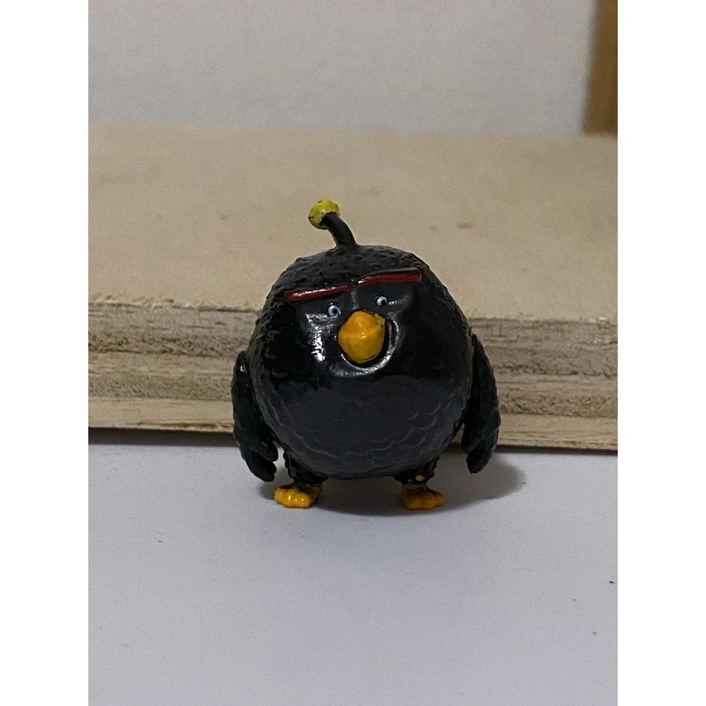 Bomb Black Bird Angry Birds Figure McDonalds Happy Meal Toy #9 2016